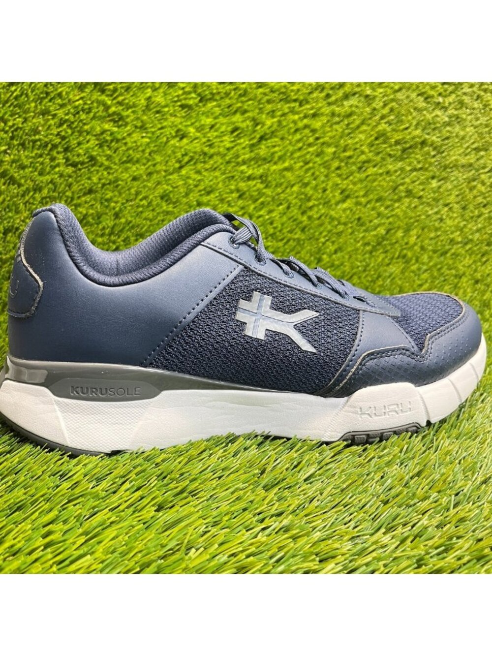 Kuru Quantum 2.0 Mens Size 10E Blue Gray White Athletic Running Shoes Sneakers